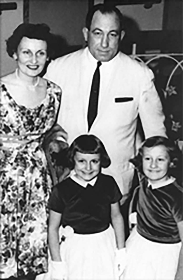 Frank and his family